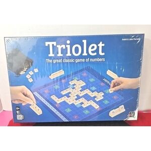 Triolet classic game of numbers NEW Sealed 2-4 Players Ages‎ 8+